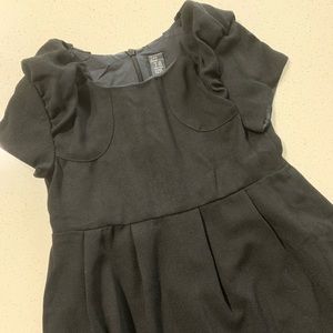 Zara kids black dress for girls